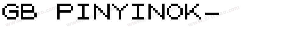 GB PINYINOK字体转换